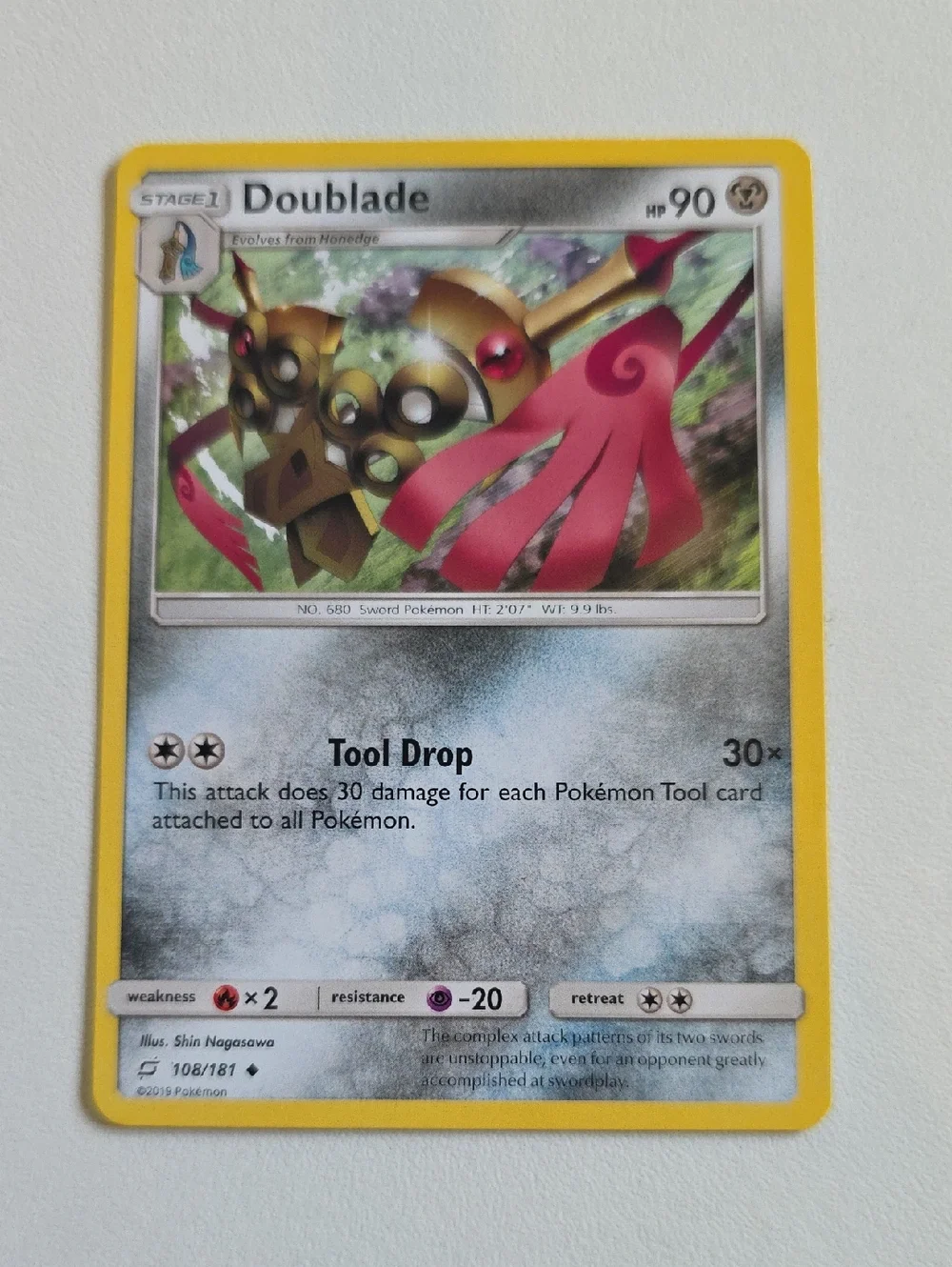 Pokemon Honedge And Doublade Trading Cards